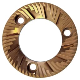 A83G-64MM Flat Burrs With Titanium Plating High-Uniformity Espresso Grinding Commercial Espresso Coffee Bean Grinder Burrs