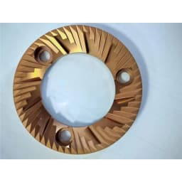 A83G-64MM Flat Burrs With Titanium Plating High-Uniformity Espresso Grinding Commercial Espresso Coffee Bean Grinder Burrs