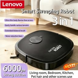 Lenovo New 3-in-1 Robot Vacuum Cleaner USB Charging Home Fully Automatic Sweep Robot Integrated Sweep Suction Mopping