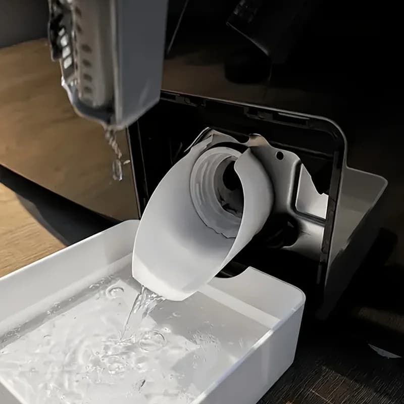 Emergency Drain Funnel for Washing Machine、Filter Drainage Guide Nozzle，Waterproof Drain Outlet Replacement Accessory for Front-