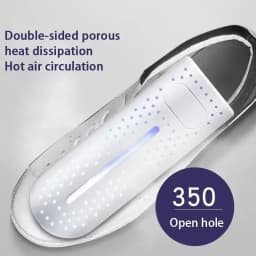 TINSOL Portable Shoe Dryer USB Plug Ultraviolet Disinfection Constant Temperature Heating Travel Dormitory Shoe Dryer