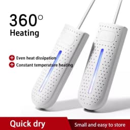 TINSOL Portable Shoe Dryer USB Plug Ultraviolet Disinfection Constant Temperature Heating Travel Dormitory Shoe Dryer