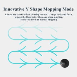 ABIR X8 Robot Vacuum Cleaner, TOF Wisdom,UV Cleaning,Multi-Floor Map,Room Custom Clean, Auto Wet Dry Vacuum Mop for Home Carpet