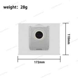 For Ecovacs X8 PRO OMNI / X8 AUTO / DEX56 Robot Vacuum Cleaner Accessories Main Side Brush Mop Cloth HEPA Filter Dust Bag Parts