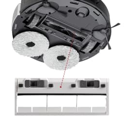 For T10 X1 Main Brush Cover For Ecovacs DEEBOT T10 OMNI/TURBO/MAX,X1 OMNI/TURBO/MAX/ X1S PRO,T20/PRO/MAX/OMNI Vaccum Cleaner