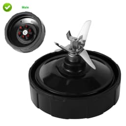 6 Fin Ninja Blender Blade Replacement parts Fit with Nutri Ninja Blender Auto iQ 900W BL450-70, BL451-70, BL454-70, BL455-70 ...