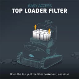 Ultrafine Pre-Filter 9983106-R1 Compatible with Dolphin Robotic Pool Cleaner S200 S300 S300i Spare Inner Basket Built-In