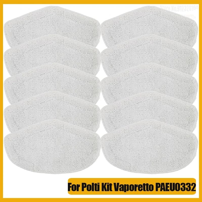 Applicable to Washable Mop Cloth For Polti Kit Vaporetto PAEU0332 Steam Vacuum Cleaner Microfibre Mop Cloth Replacement Parts