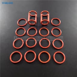 16 In 1 Red Small Sealing Gaskets Joint O-Rings New Spare Parts For MK Ice Cream Makers ZM Soft Serve Machines Fittings