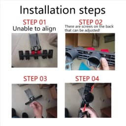 B98A-Storage Shelf Tools Holder For Dyson V7 V8 V10 V11 V15 Vacuum Cleaner Place Brush Head Cleaning Accessories Bracket