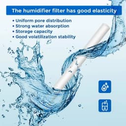 10pcs/Pack Filter Replacement Refill Sticks for Cool Mist USB Mini Humidifiers