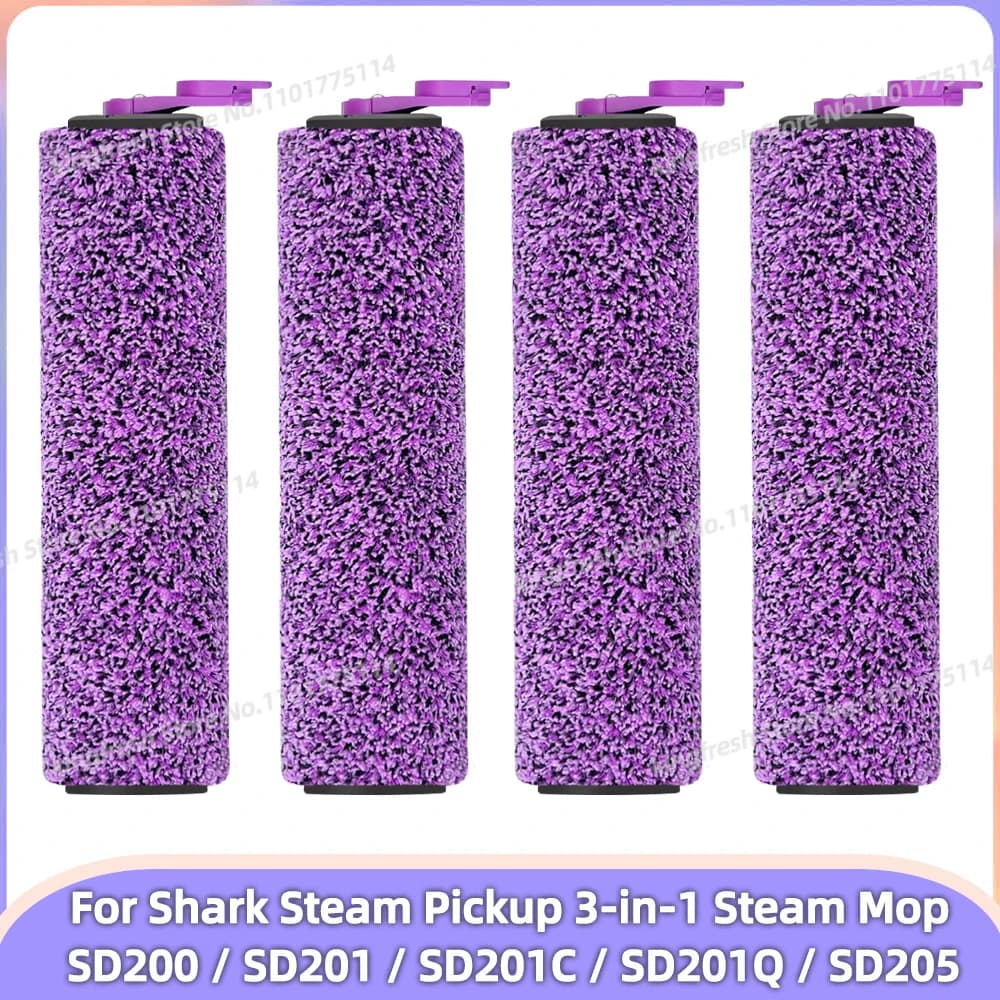 Roller Brush Fit for Shark Steam Pickup 3-in-1 Steam Mop SD200 / SD201 / SD201C / SD201Q / SD205 Vacuum Parts Replacement