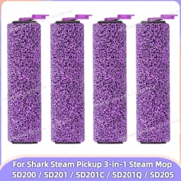 Roller Brush Fit for Shark Steam Pickup 3-in-1 Steam Mop SD200 / SD201 / SD201C / SD201Q / SD205 Vacuum Parts Replacement