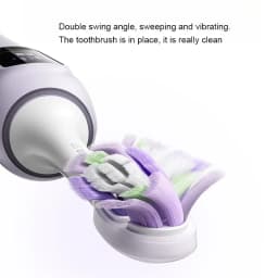 XIAOMI Mijia Sonic Toothbrush Pro MES610, 2 Shock-Absorbing Brush Heads, Sweep Vibration Smart Teeth Cleaning Feedback 4 Modes