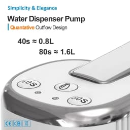 Water Dispenser Water Pump Electric Bottle Pump Mini Portable Water Pump Usb Foldable Household Automatic Water Dispenser