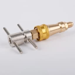 1Pcs Washer 1/4 Inch Refrigerator Quick Coupling Brass Washer Quick Connect Refrigerator Quick Connector Home Accessories