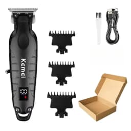 Kemei New Professional Cutting Machine Electric Shaver Hair Trimmers with LCD Display Men's Hair Clipper KM-2290 KM-2293 KM-T95