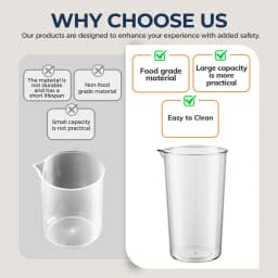 700ml Mixing Beaker Accessories for Food Blender