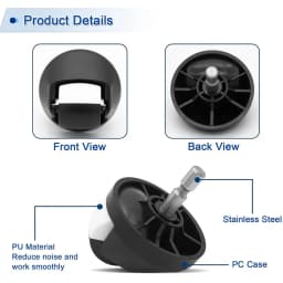 For IRobot Roomba 500 600 700 800 900 I7 E5 E6 Series Robot Vacuum Cleaners Front Wheel Caster Assembly Anti-Slip Accessories
