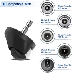 For IRobot Roomba 500 600 700 800 900 I7 E5 E6 Series Robot Vacuum Cleaners Front Wheel Caster Assembly Anti-Slip Accessories
