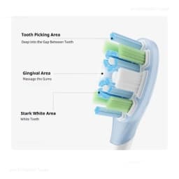 Mijia Electric Toothbrush Brush Head for Mijia Sonic Vibration Electric Toothbrush Pro Waterproof Replacement Brush Heads