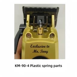 Kemei KM-90-4 Professional Hair Clipper Accessories, Replacement Parts Spring & Plastic Components Genuine Parts Plastic Parts