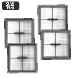 2/4pcs HEPA Attachment Filter For Roborock Q10 S5 / Q10 S5+ / Q10 VF / Q10 VF+ / Q10V / Q10V+ Home Appliance Accessories