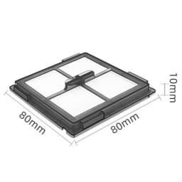 2/4pcs HEPA Attachment Filter For Roborock Q10 S5 / Q10 S5+ / Q10 VF / Q10 VF+ / Q10V / Q10V+ Home Appliance Accessories