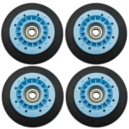 4Pack 5304523152 Dryer Drum Roller Wheel Witch 80CM Replacement DC97-16782E Samsung LG