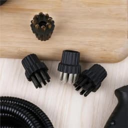 A50Q-Steam Cleaner Cleaning Brush Head Replacement(18PCS), M8 Attachment Set, Steamer Accessories Parts