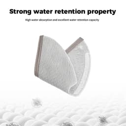 Mop Cloths Replacement Parts for Roborock Q5 Pro/Q5 Pro+/Q8 Max/Q8 Max+/S5 S5 Max S6 Pure S50 S55 Vacuum Accessorie Washable Mop