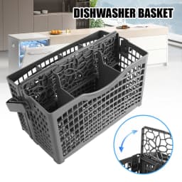 Universal Dishwasher Silverware Knives Forks Basket for Bosch for Maytag for Kenmore for Whirlpool for Samsung for Kitchenaid