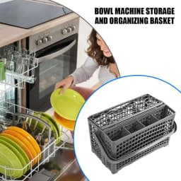 Universal Dishwasher Silverware Knives Forks Basket for Bosch for Maytag for Kenmore for Whirlpool for Samsung for Kitchenaid