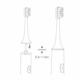8 PCS Replacement Toothbrushes Head for XIAOMI MIJIA T200 White Deep Cleaning Electric Toothbrush Nozzles Soft DuPont Bristle