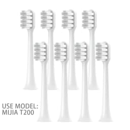 8 PCS Replacement Toothbrushes Head for XIAOMI MIJIA T200 White Deep Cleaning Electric Toothbrush Nozzles Soft DuPont Bristle
