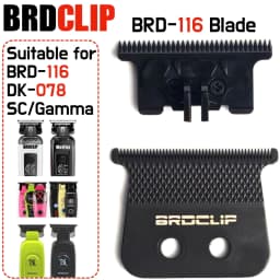 BRDCLIP Original Replaceable Blade Suitable for BRD 116 DK 078 SC/Gamma Hair Trimmer 440C Steel Ceramic Dragon Scale Texture