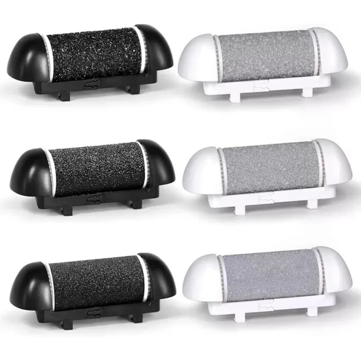 3PC Replacement Roller Heads for Pedi Foot File, Callus Shaver, Pedicure Kit for Cracked Heels and Dead Skin