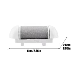 3PC Replacement Roller Heads for Pedi Foot File, Callus Shaver, Pedicure Kit for Cracked Heels and Dead Skin