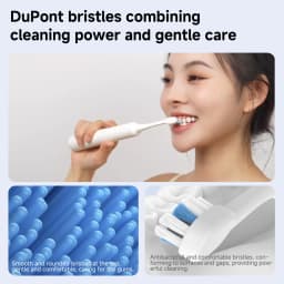 Toothbrush Heads Compatible with DOCOLAB Sonic Electric Toothbrush MT001, Replacement Brush Heads DuPont Nozzles