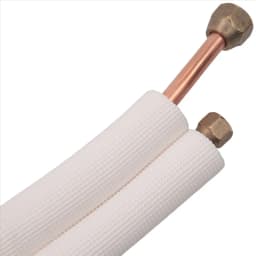 Low Price 3Meter Air Conditioner Pair Coil Tube 1/4In 3/8In Insulated Aluminum Wire Set Air Conditioner Parts Refrigerant Tube