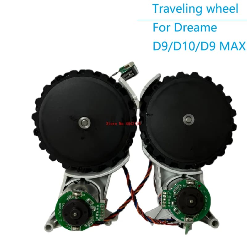 Original Traveling Wheel for Dreame D9 Plus D10 Plus D10s F9 Pro D10 Plus Gen 2 D9 Max Trouver Finder RLS3 MOVA L300 Wheel