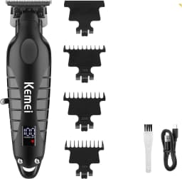 Kemei 2293 Professional Barber Hair Trimmer Cordless Men Rechargeable Hair Clippers Electric Finish Cutting Machine Fit Babyliss