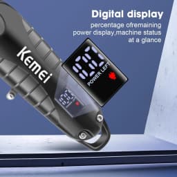 Kemei 2293 Professional Barber Hair Trimmer Cordless Men Rechargeable Hair Clippers Electric Finish Cutting Machine Fit Babyliss