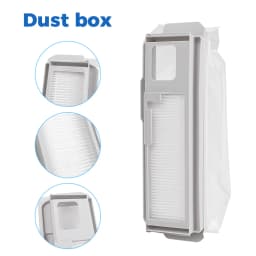 Dust Bags For Narwal Freo X Ultra/Freo X Plus/Freo Pro/J4/J4Lite/J5/J6/R10/K1 Robot Vacuum Cleaner 1L Capacity With HEPA Filter