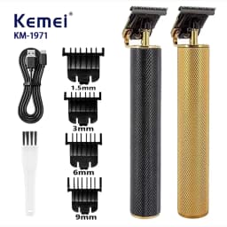 Kemei 1971 Rechargeable Barber Hair Trimmer For Men Electric Professional Beard Hair Clipper Cord/Cordless Hair Cutting Machine