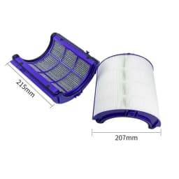 Carbon Fiber Evaporator Filter & 2-IN-1 HEPA Carbon Filter For Dyson PH01 PH02 PH03 PH04 Air Purifier