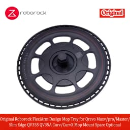 Original Roborock FlexiArm Design Mop Tray for Qrevo Maxv/pro/Master/Slim Edge QV35S QV35A Curv/CurvX Mop Mount Spare Accessory