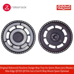 Original Roborock FlexiArm Design Mop Tray for Qrevo Maxv/pro/Master/Slim Edge QV35S QV35A Curv/CurvX Mop Mount Spare Accessory
