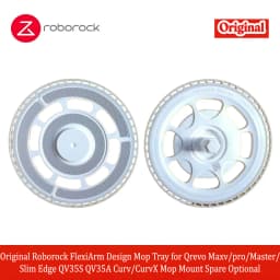 Original Roborock FlexiArm Design Mop Tray for Qrevo Maxv/pro/Master/Slim Edge QV35S QV35A Curv/CurvX Mop Mount Spare Accessory