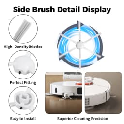 Replacement Parts For Xiaomi Mi Robot Vacuum Mop 2 Ultra STYTJ05ZHM Vacuum Main Side Brush HEPA Filter Mop Cloths Rag Dust Bags
